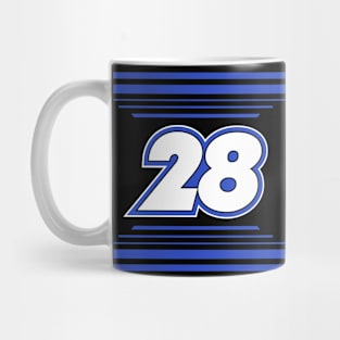 Kyle Sieg #28 2024 NASCAR Design Mug